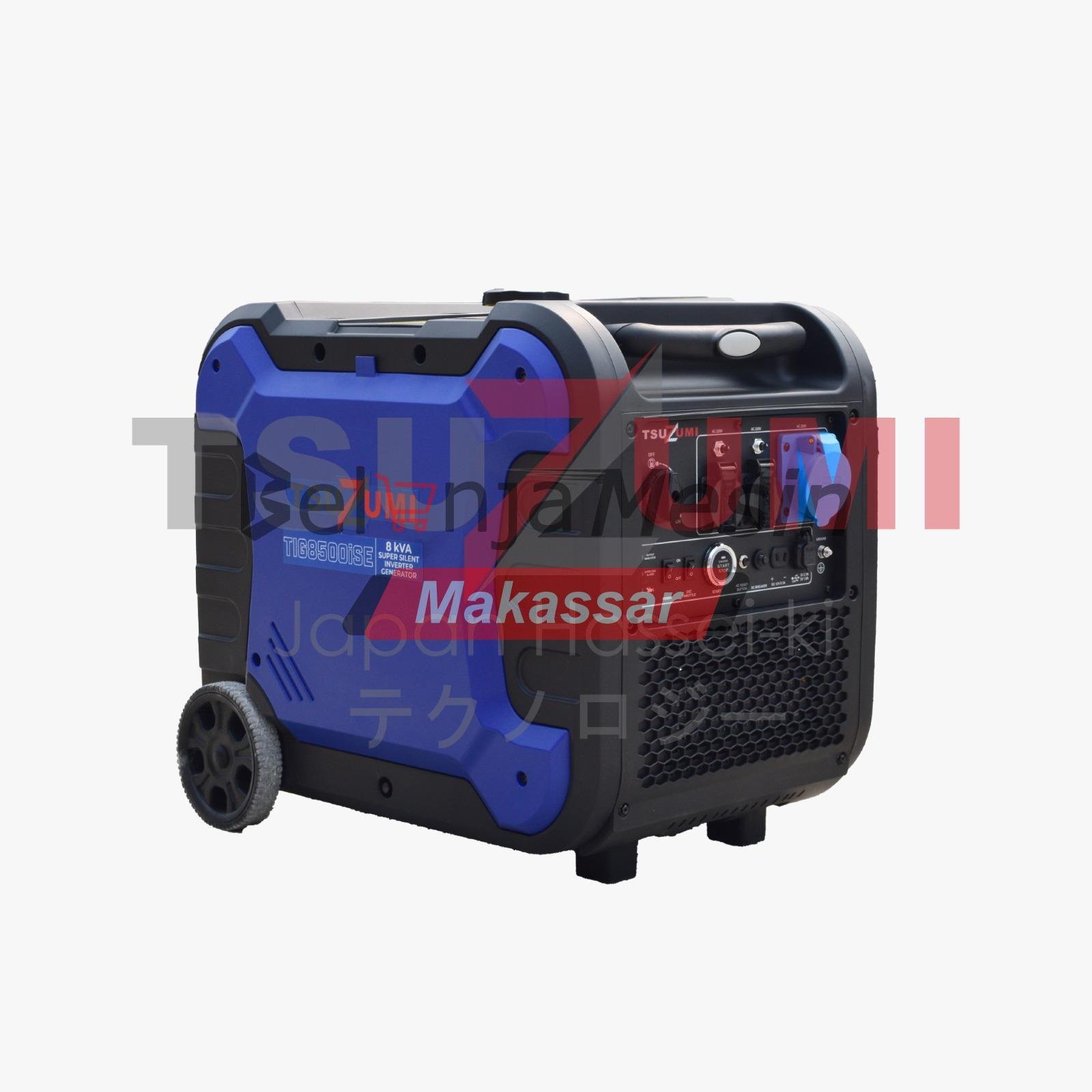 Genset Silent Inverter 8 KVA Portable 6500 Watt 327cc TIG8500iSE TSUZUMI - Image 3