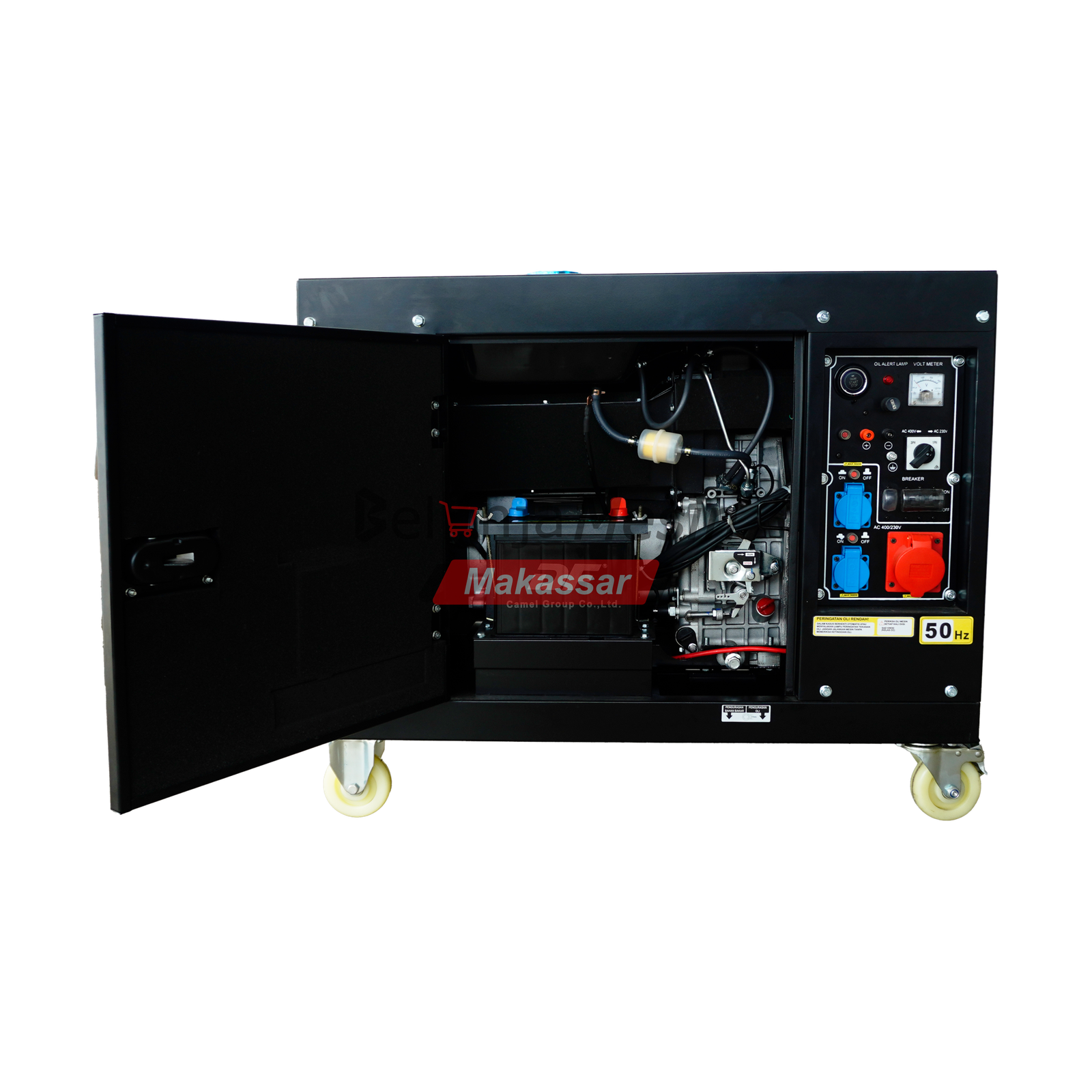 Genset Silent Diesel 9 KVA 7 KW 3 Phase CEM9000SDV Champion - Image 8