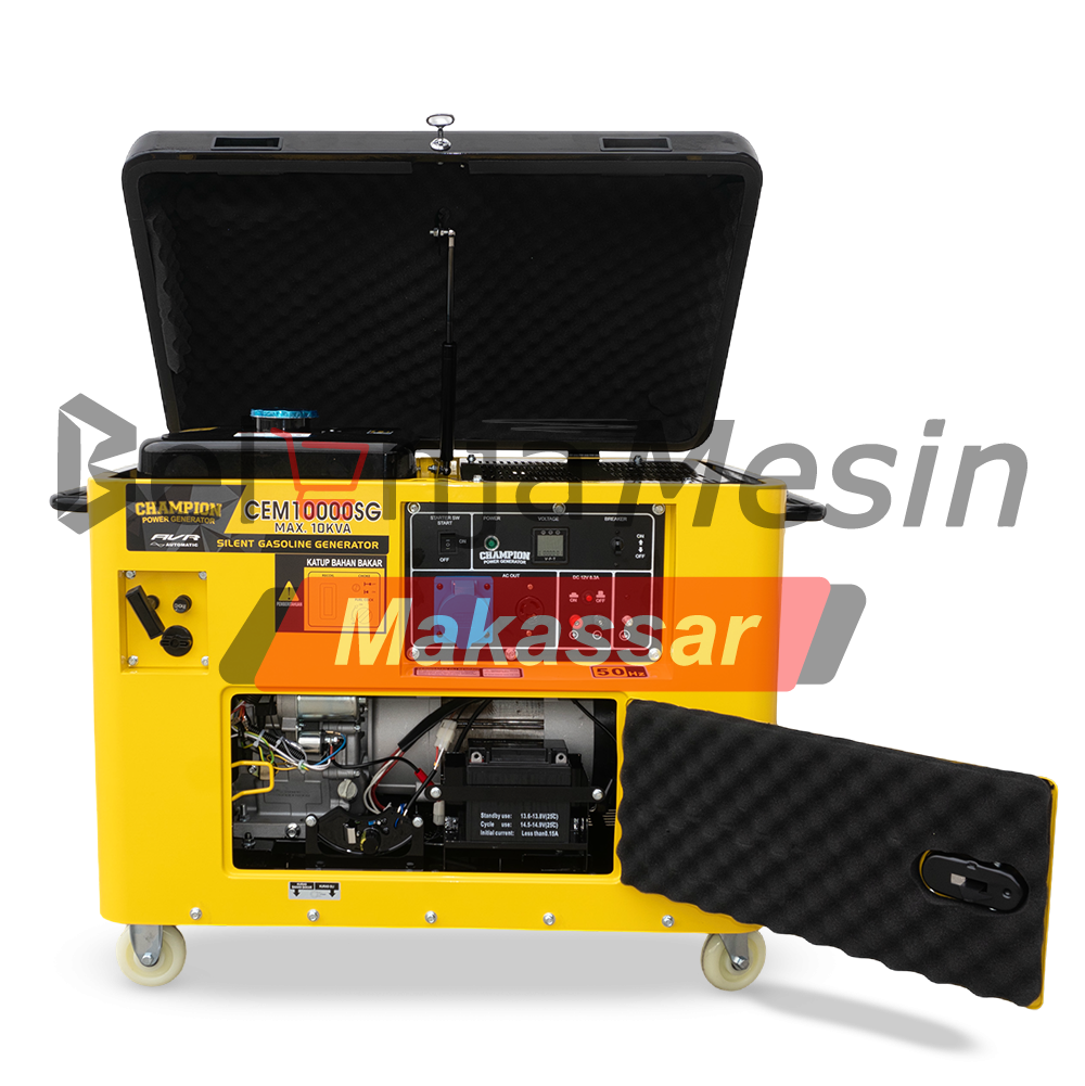 Genset Silent Bensin 10 KVA 220 Volt CEM10000SG Champion - Image 6