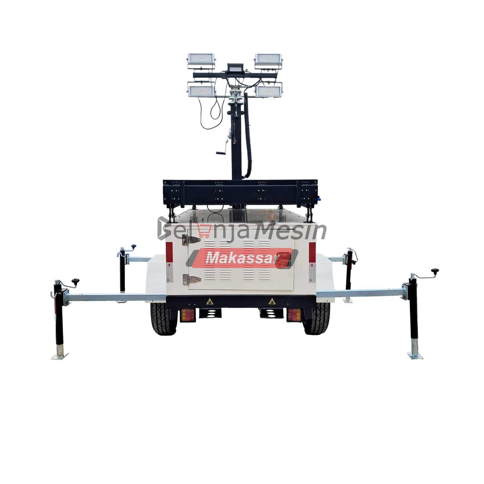 Tower Light Solar Panel 4 X 150 Watt LED 84.000 Lumens SLT7+ TSUZUMI - Image 2