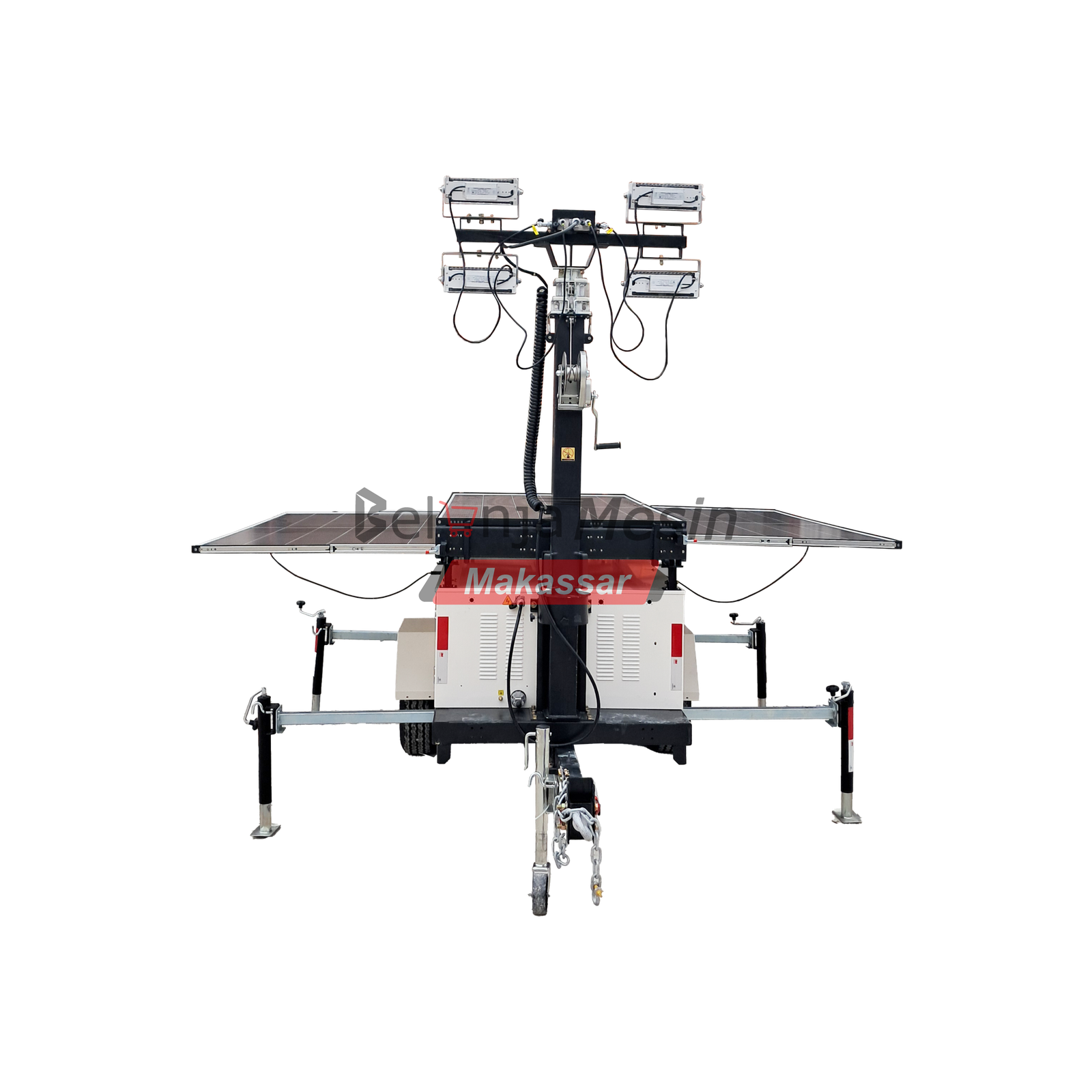 Tower Light Solar Panel 4 X 150 Watt LED 84.000 Lumens SLT7+ TSUZUMI - Image 3