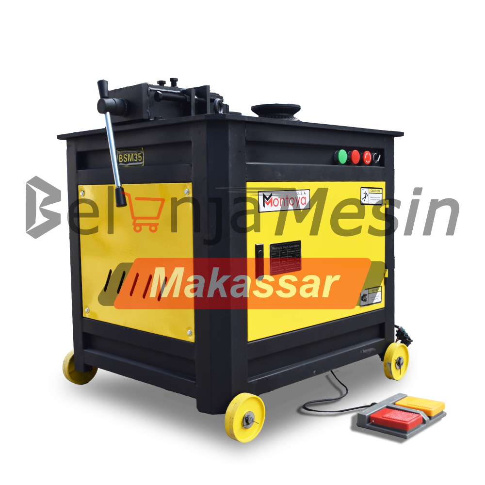 Mesin Pembuat Spiral Besi Beton Bending Spiral 12-32 MM BSM35 Montoya - Image 4