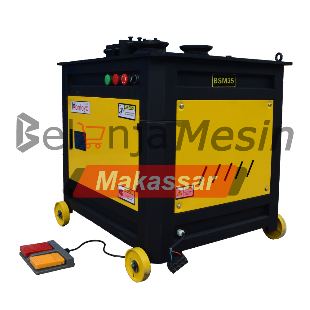 Mesin Pembuat Spiral Besi Beton Bending Spiral 12-32 MM BSM35 Montoya - Image 3