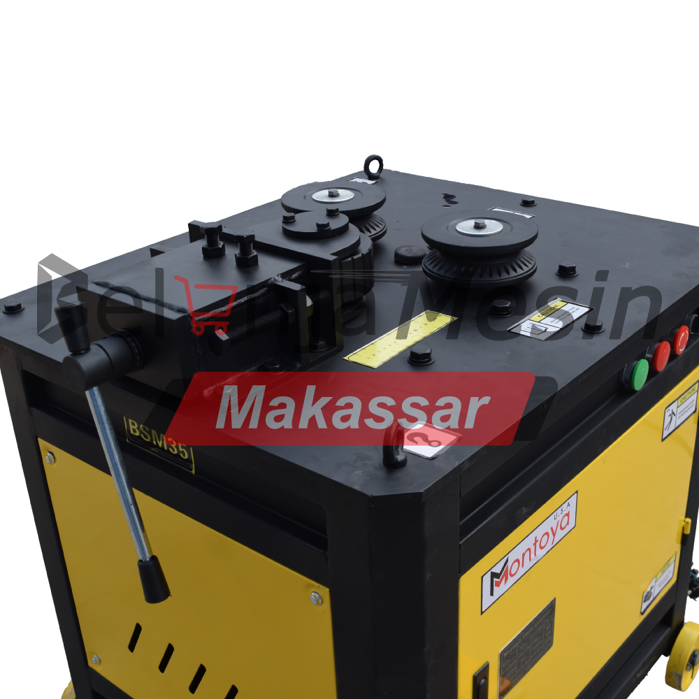 Mesin Pembuat Spiral Besi Beton Bending Spiral 12-32 MM BSM35 Montoya - Image 2