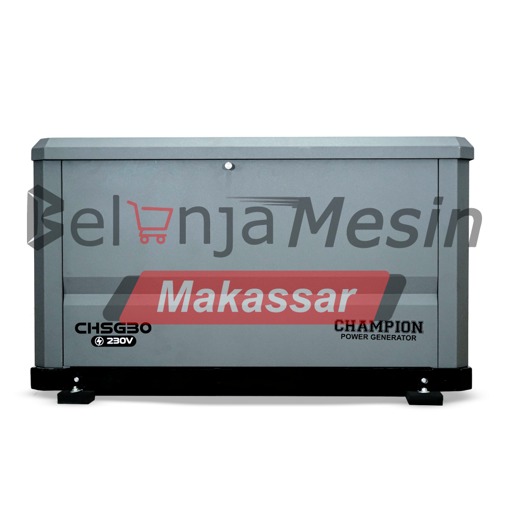Genset Home Standby 25 KVA Bahan Bakar LPG 1 Phase CHSG30+ATS Champion - Image 5