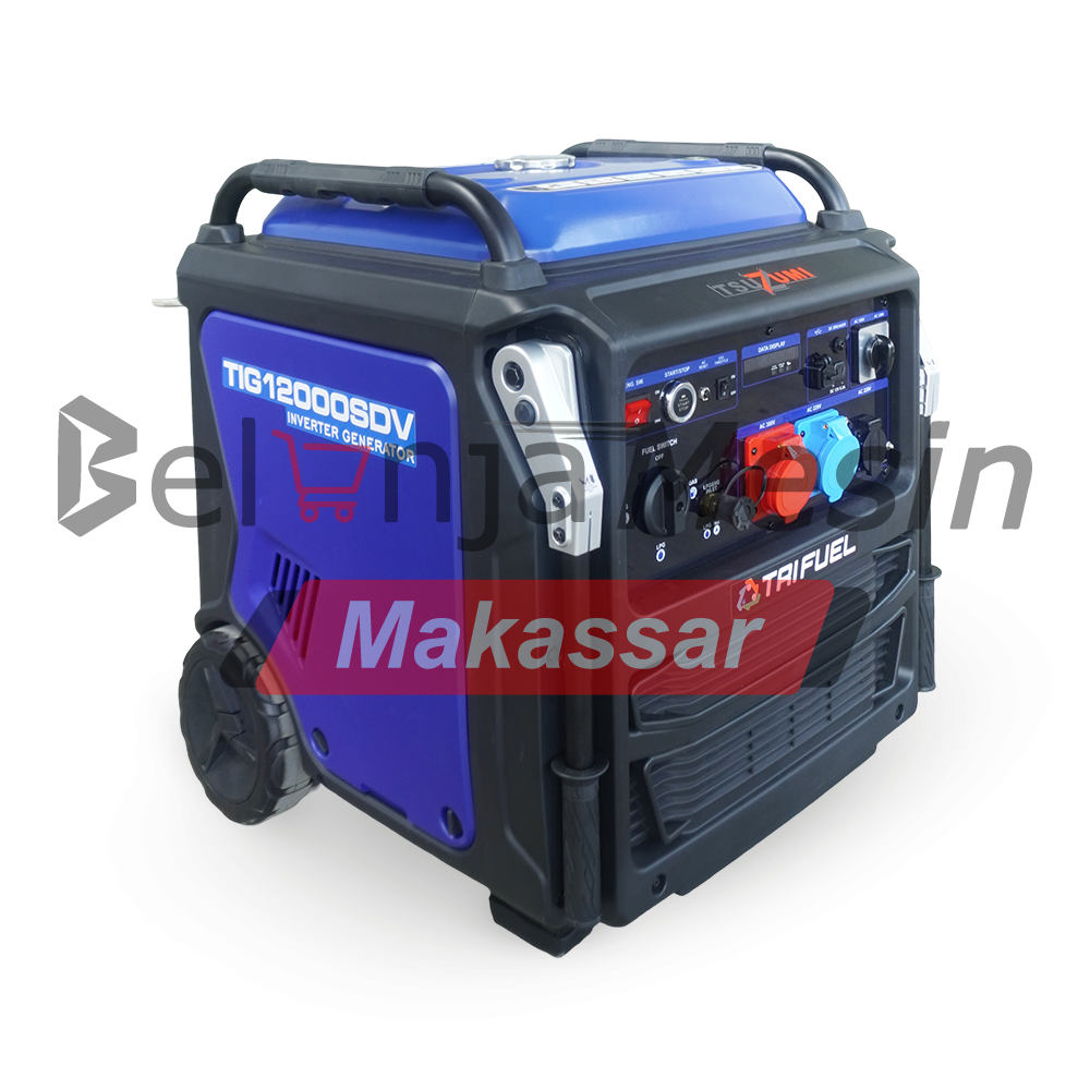 Genset Silent Inverter 12 KVA 10 KW Trifuel Bensin/LPG/Gas Alam 3 Phase TIG12000SDV TSUZUMI - Image 2