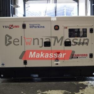 Genset  Diesel Tipe Silent 60 KVA 48 KW TPG 60 KVA TSUZUMI