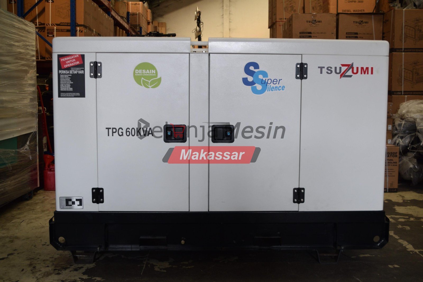 Genset Diesel Tipe Silent 60 KVA 48 KW TPG 60 KVA TSUZUMI - Image 4