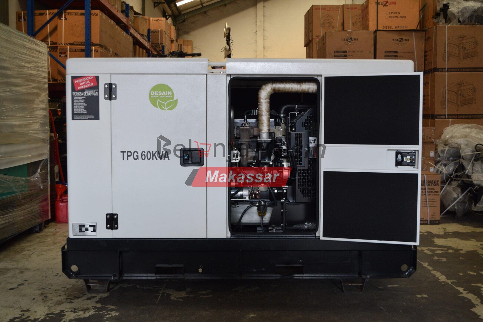 Genset Diesel Tipe Silent 60 KVA 48 KW TPG 60 KVA TSUZUMI - Image 2