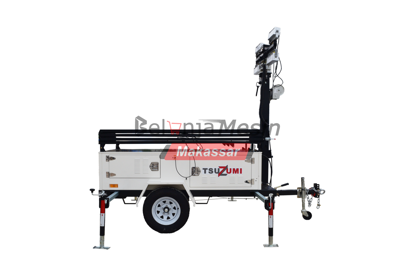 Tower Light Solar Panel 4 X 150 Watt LED 84.000 Lumens SLT7+ TSUZUMI - Image 4