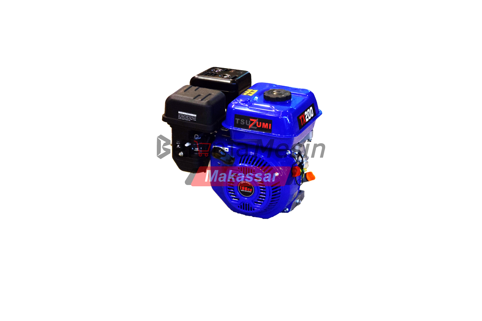 Mesin Penggerak Serbaguna Engine Gasoline 4 Tak OHV 196cc TX200 TSUZUMI
