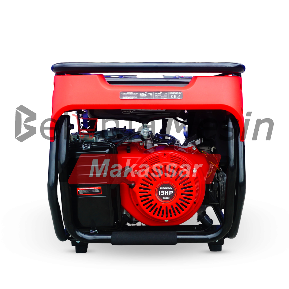 Genset Open Bensin 7.5 KVA 6 KW HG8500DV Hidemitsu - Image 2