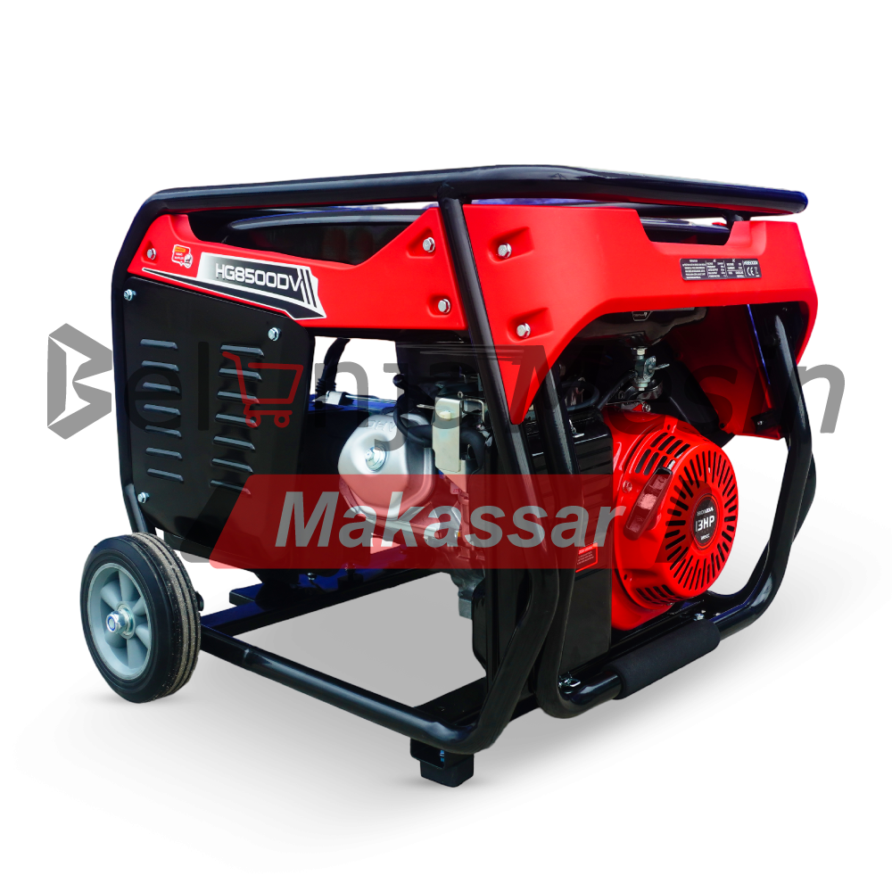 Genset Open Bensin 7.5 KVA 6 KW HG8500DV Hidemitsu - Image 3