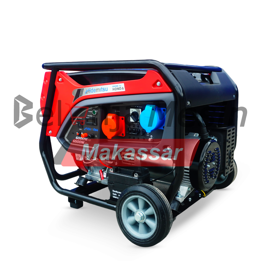 Genset Open Bensin 7.5 KVA 6 KW HG8500DV Hidemitsu - Image 6