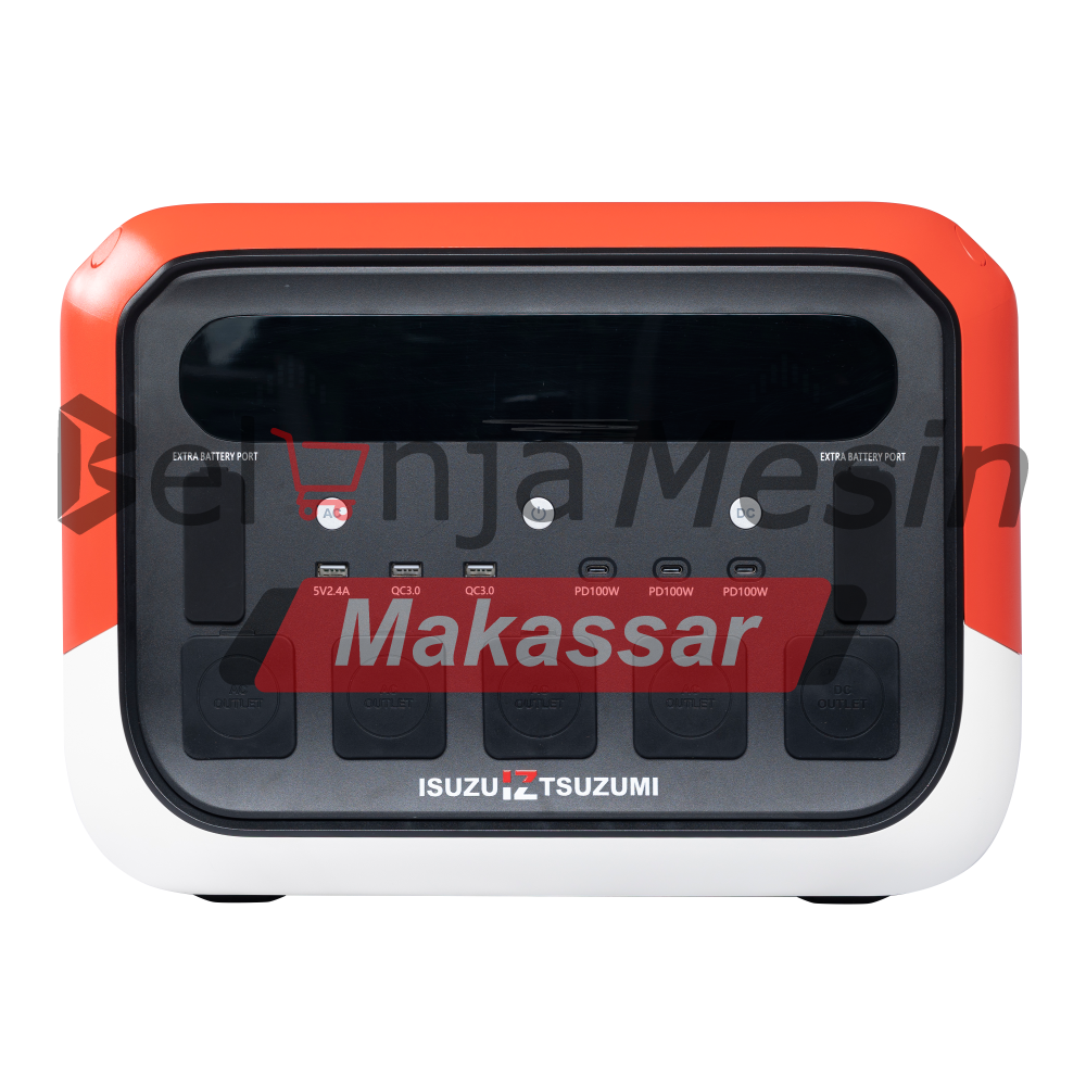 Genset Tenaga Surya Power Station Portable 3 KVA 2400 Watt IPS2500 Isuzu