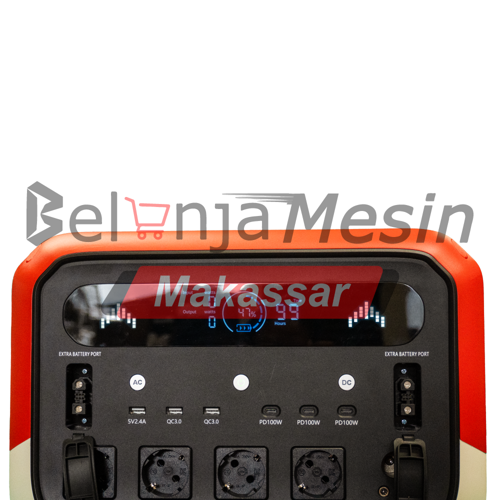 Genset Tenaga Surya Power Station Portable 3 KVA 2400 Watt IPS2500 Isuzu - Image 3