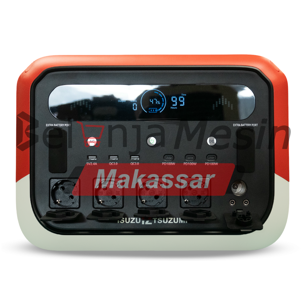 Genset Tenaga Surya Power Station Portable 3 KVA 2400 Watt IPS2500 Isuzu - Image 2