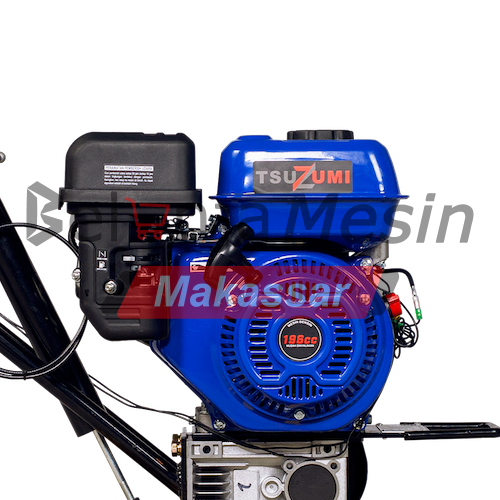 Mesin Perata Cor Beton 4 KW 6 HP Mini Trowel PT24+TX200 Tsuzumi - Image 3