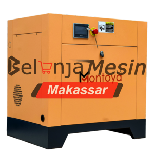 Kompresor Angin Screw 10 HP (7.5 kW) Industrial Air Compressor USA SV10 Montoya
