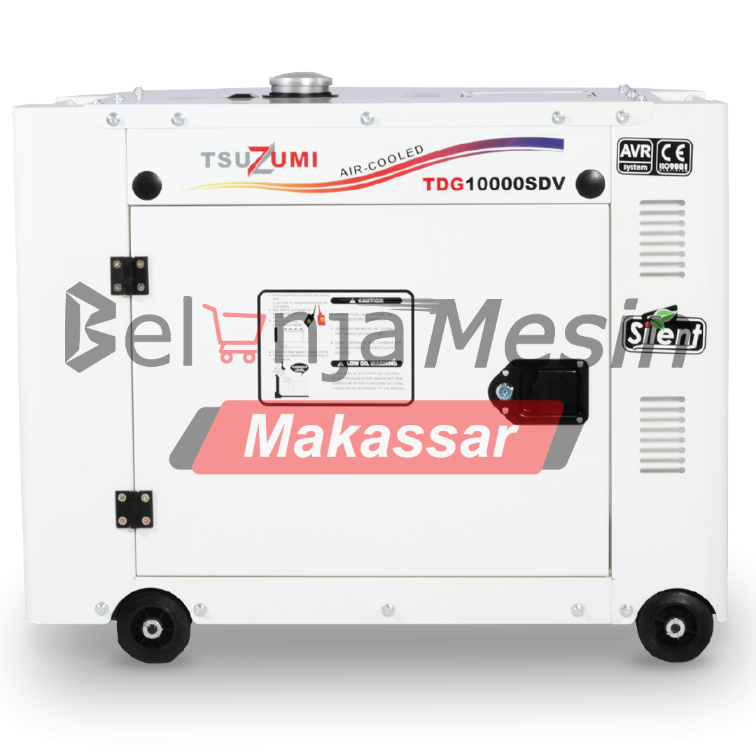 Genset Diesel Silent 10 KVA / 8000 Watt TDG10000SDV TSUZUMI - Image 2