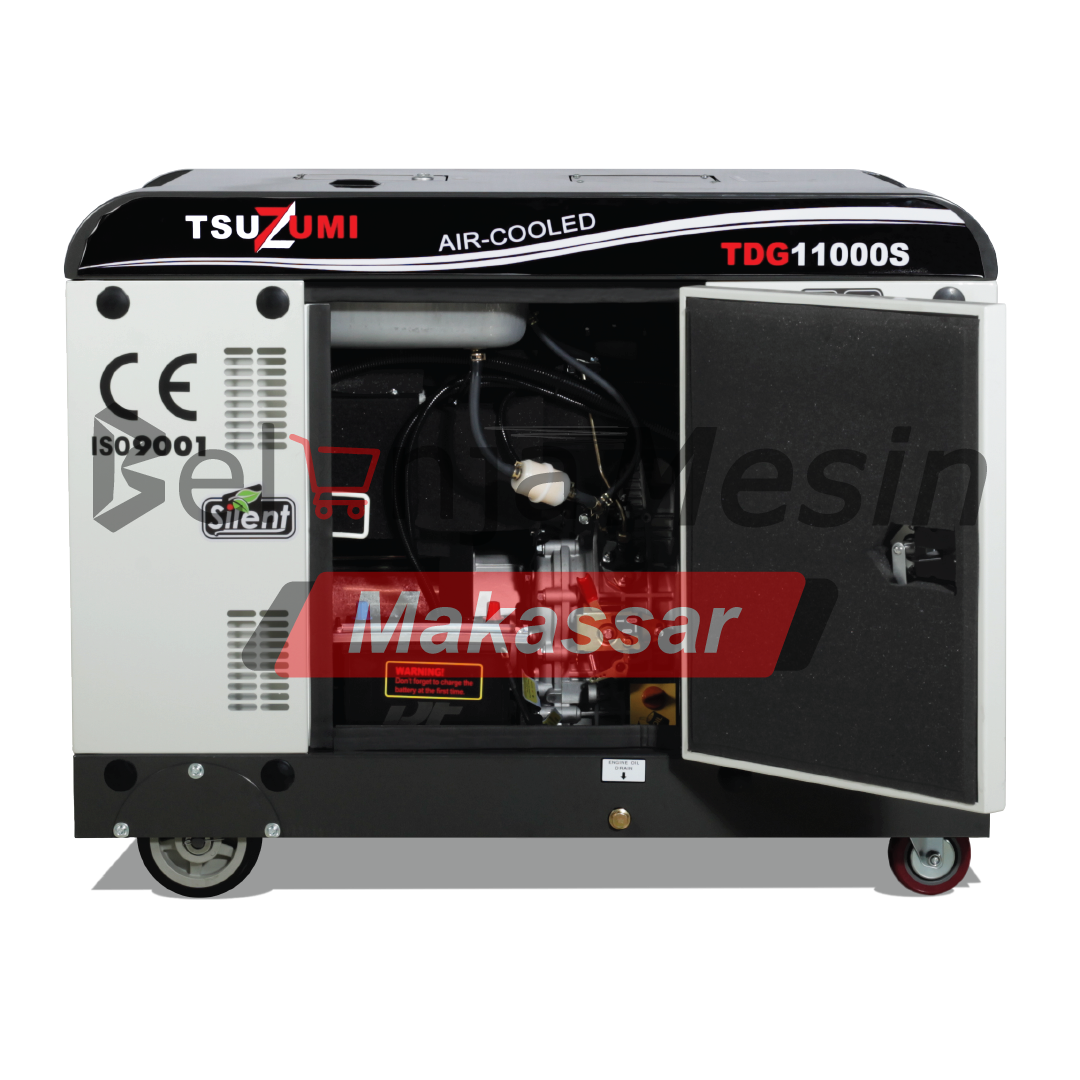 Genset Diesel Silent 10 Kva 8000 8500 watt 1 Phase TDG11000S TSUZUMI - Image 3