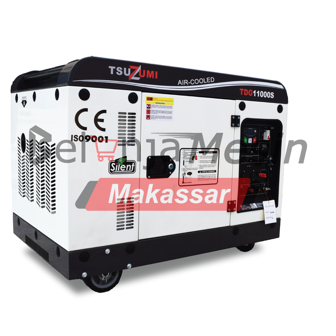 Genset Diesel Silent 10 Kva 8000 8500 watt 1 Phase TDG11000S TSUZUMI - Image 5