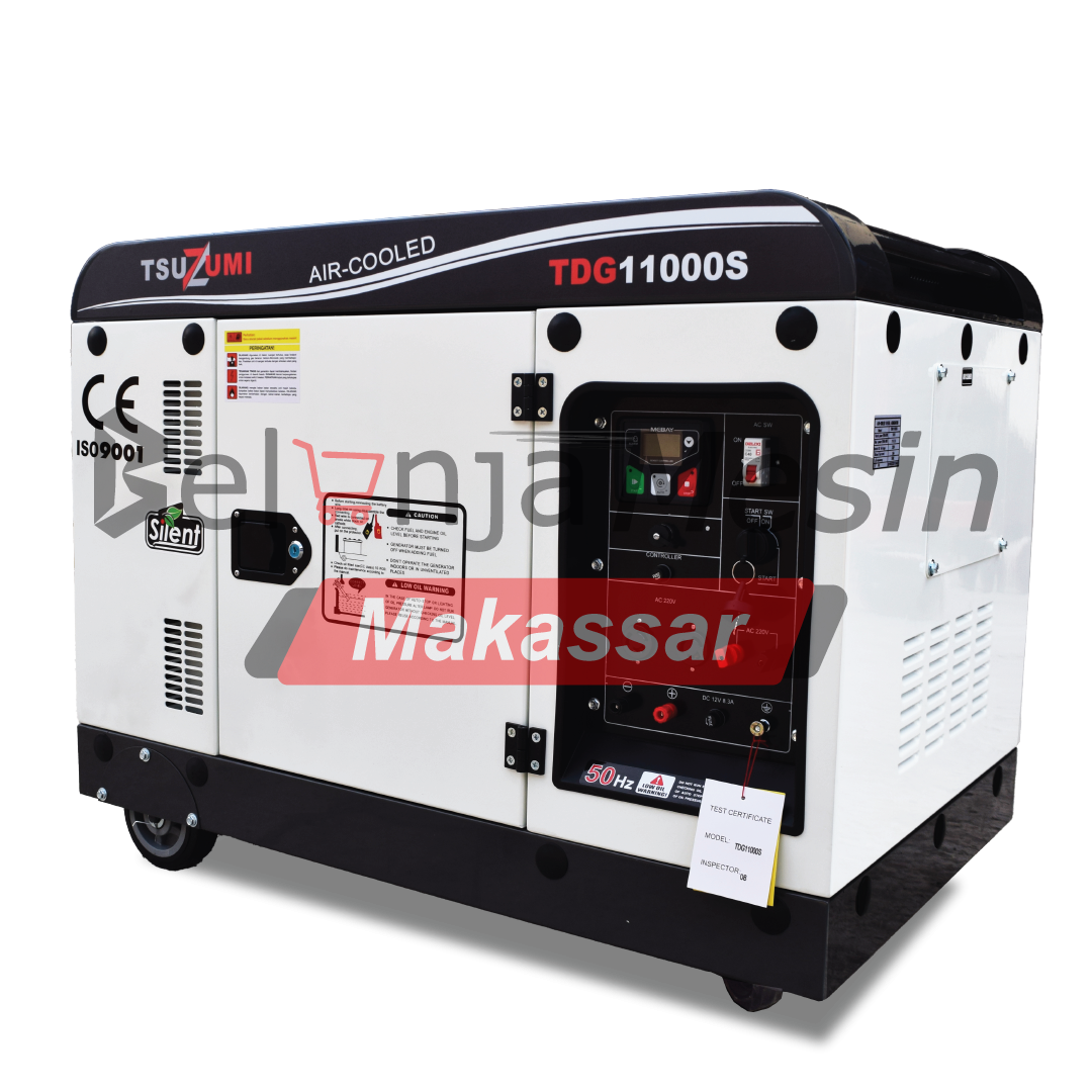 Genset Diesel Silent 10 Kva 8000 8500 watt 1 Phase TDG11000S TSUZUMI - Image 6