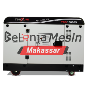 Genset Silent Diesel 15 KVA 3 Phase 12000 watt TDG15000S TSUZUMI