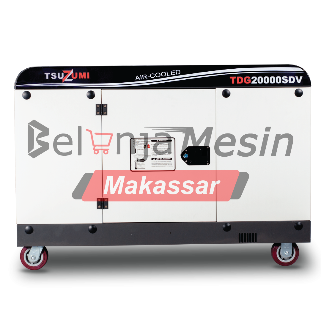 Genset Silent Diesel 20 KVA 16000 Watt 3 Phase TDG20000SDV Tsuzumi - Image 2