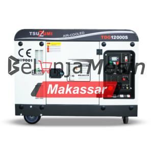 Genset Silent Diesel 12 Kva 9000 Watt 1 Phase TDG12000S Tsuzumi