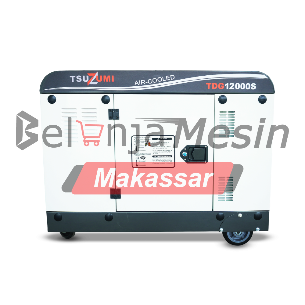 Genset Silent Diesel 12 Kva 9000 Watt 1 Phase TDG12000S Tsuzumi - Image 2