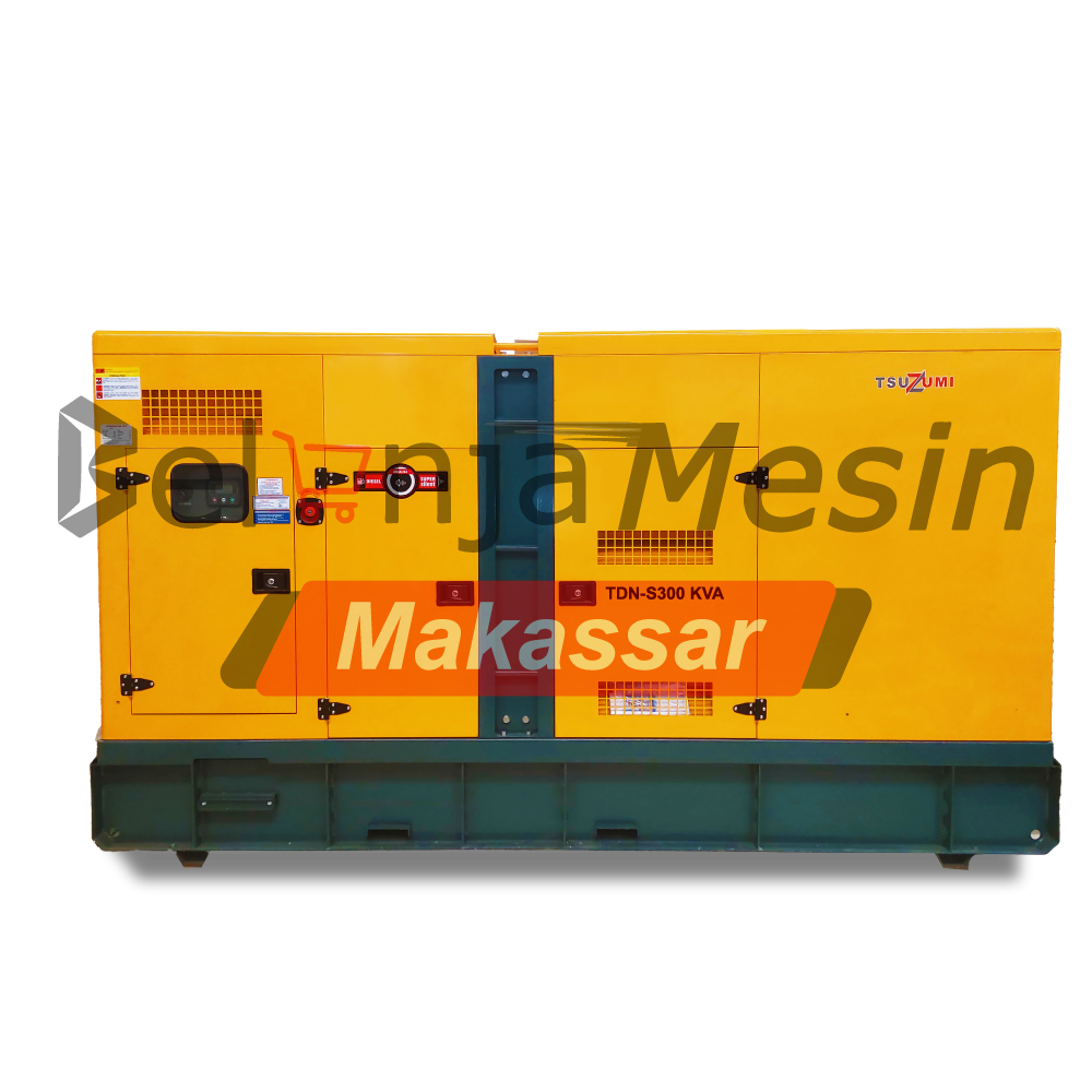 Genset Silent Diesel 300 KVA 240 KW 3 Phase TDN-S 300 KVA Tsuzumi