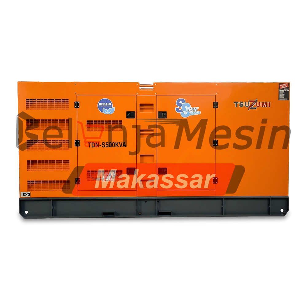 Genset Silent Diesel 500 KVA 400 KW 6 Silinder TDN-S 500 KVA Tsuzumi