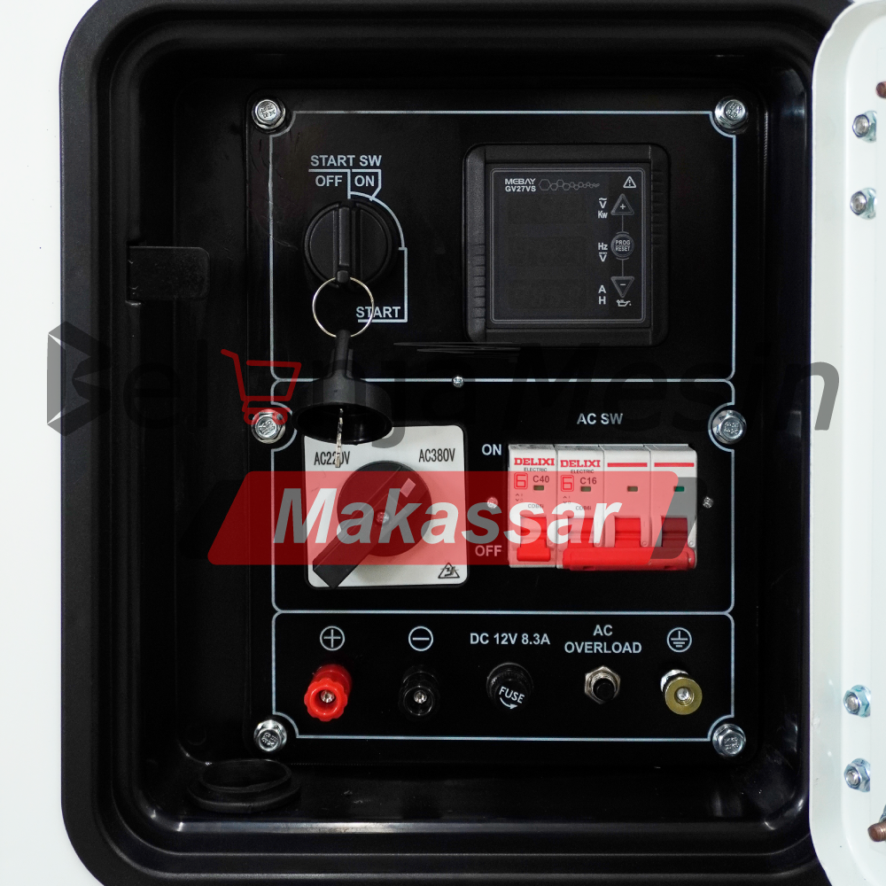 Genset Silent Diesel 10 KVA 8.5 KW 3 Phase TDN11000SDV+Remote Tsuzumi - Image 5