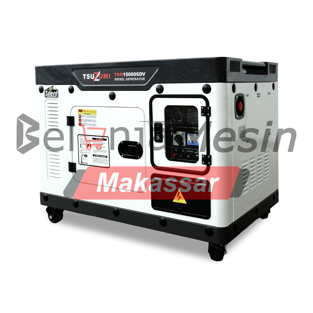 Genset Silent Diesel 15 KVA 11 KW 3 Phase TDN15000SDV+Remote Tsuzumi - Image 9