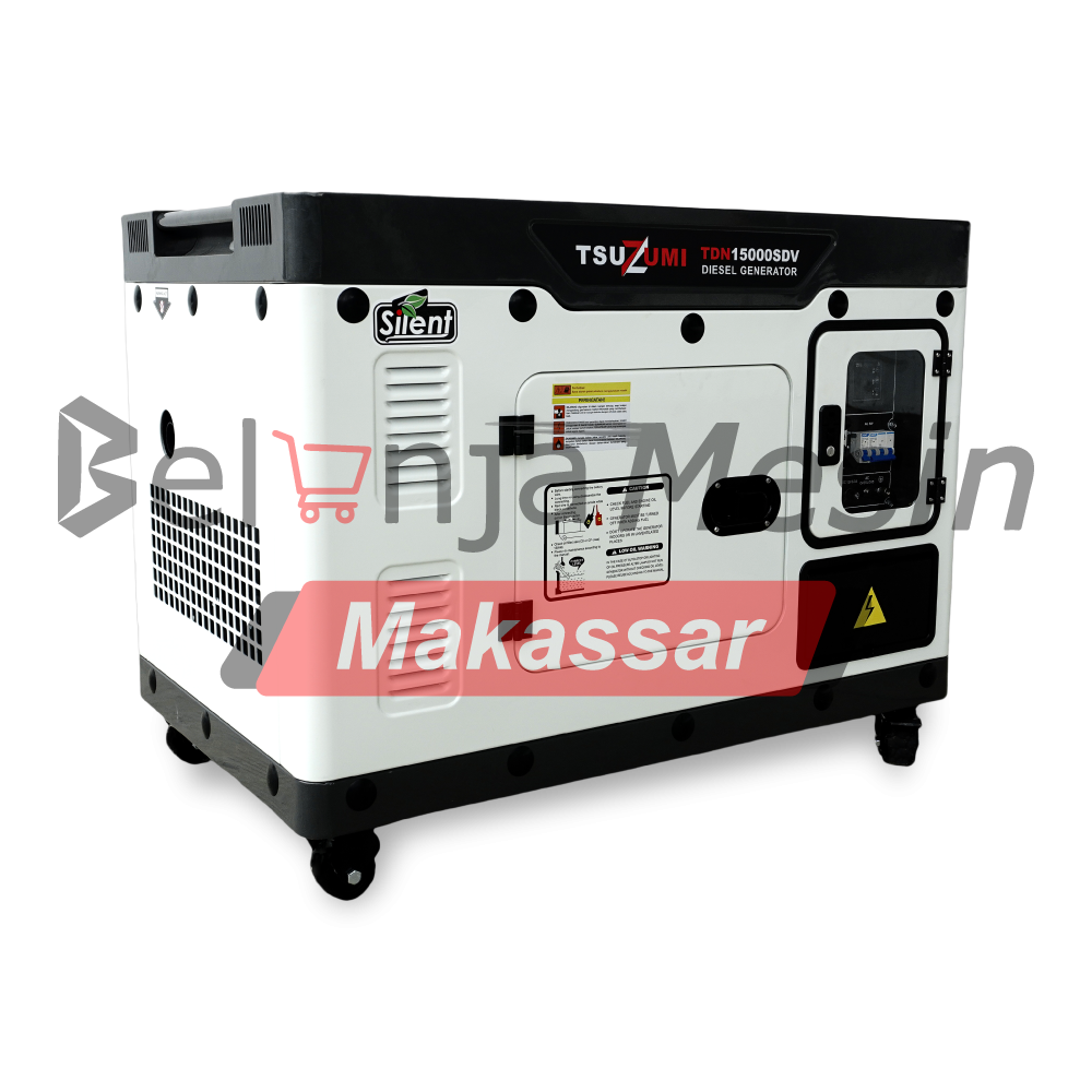 Genset Silent Diesel 15 KVA 11 KW 3 Phase TDN15000SDV+Remote Tsuzumi - Image 8