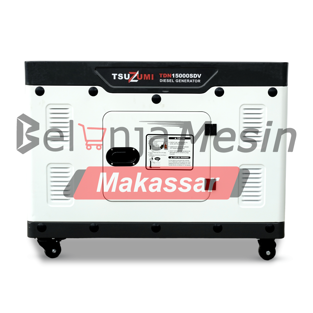 Genset Silent Diesel 15 KVA 11 KW 3 Phase TDN15000SDV+Remote Tsuzumi - Image 7