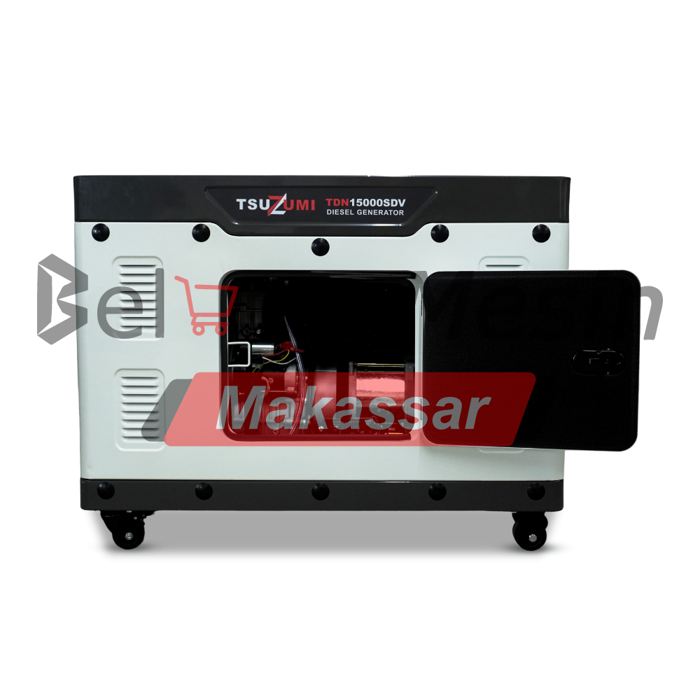 Genset Silent Diesel 15 KVA 11 KW 3 Phase TDN15000SDV+Remote Tsuzumi - Image 6