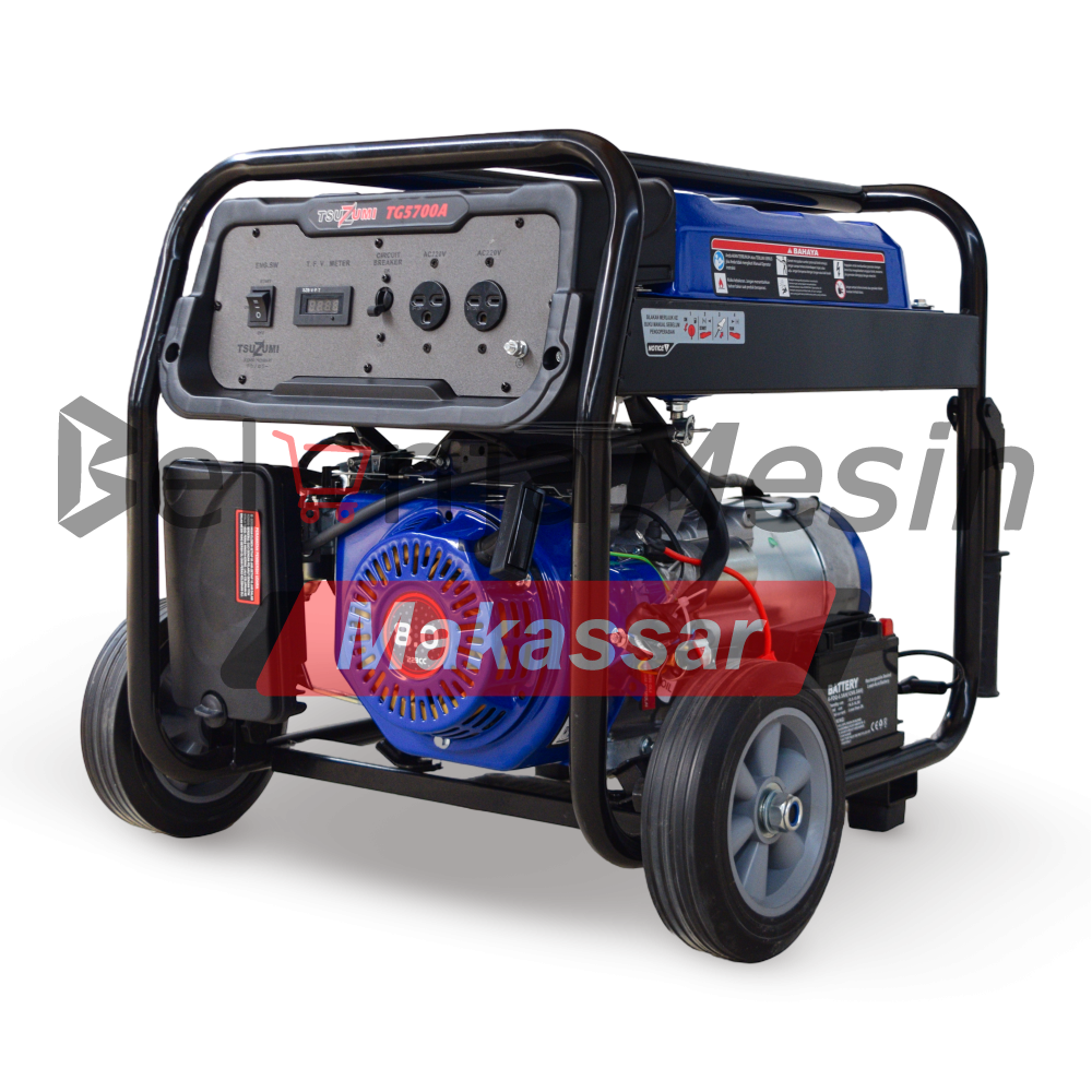 Genset Open Bensin 5 Kva 3000 Watt TG5700A TSUZUMI