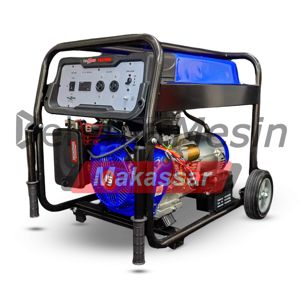 Genset Open Bensin 6000 Watt Electric Starter TG8700A TSUZUMI - Image 5