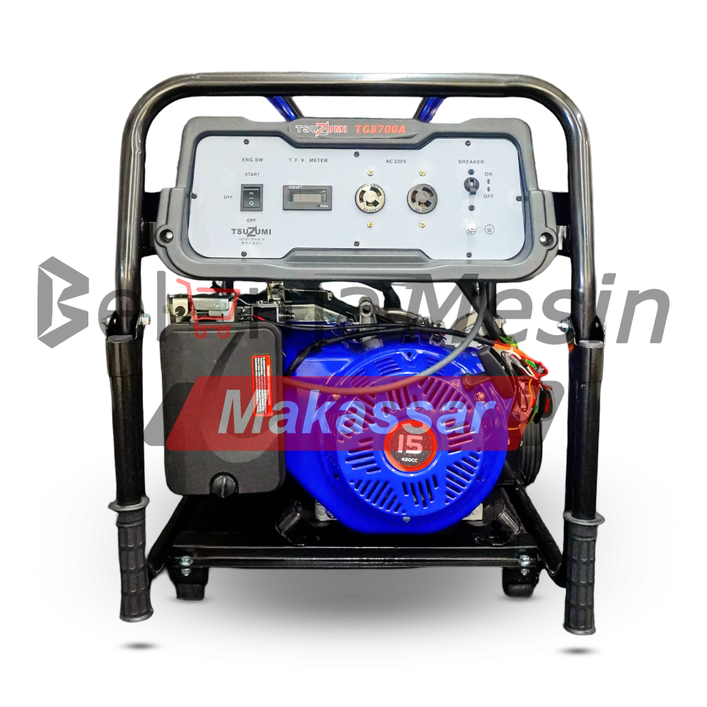 Genset Open Bensin 6000 Watt Electric Starter TG8700A TSUZUMI - Image 3