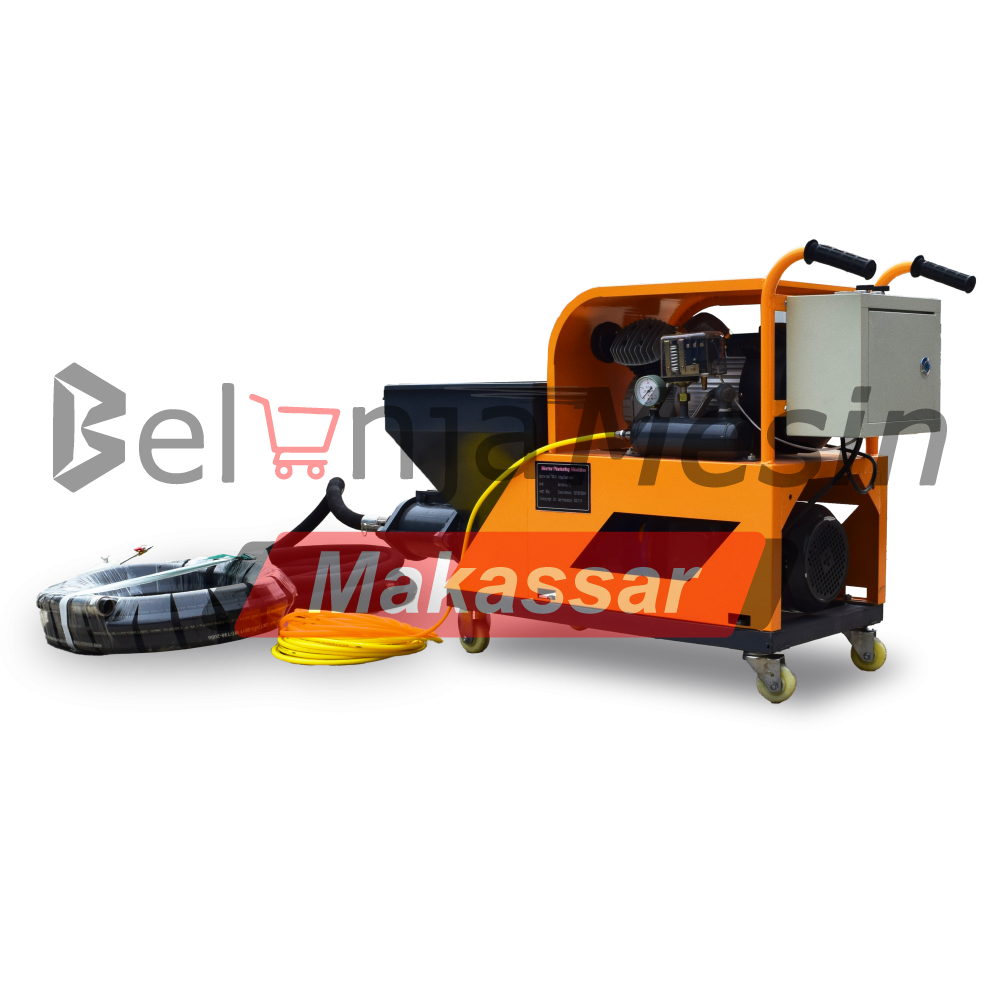 Mesin Plaster Tembok Electric Mortar Sprayer 3 Phase 2.2kW TMS-M Tsuzumi - Image 6