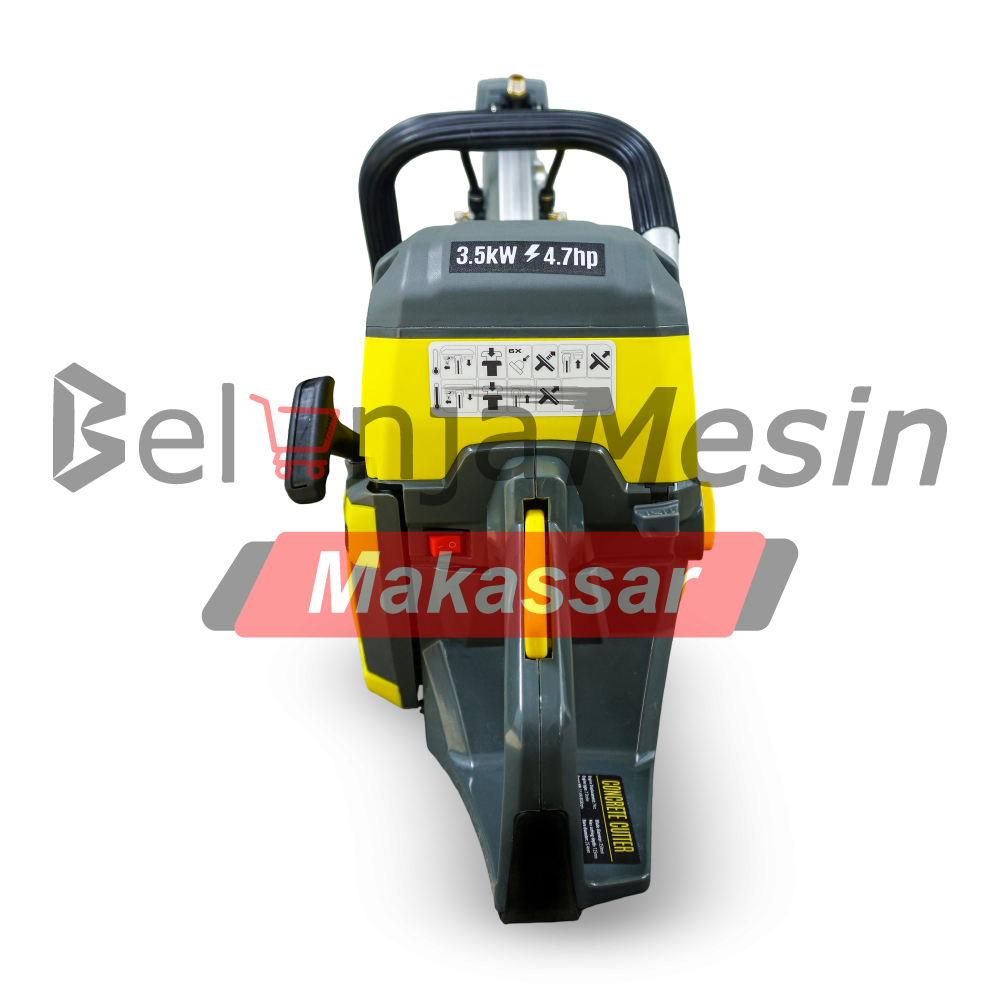 Mesin Pemotong Beton 74cc4.7 HP 3.5 KW Concrete Cutter TQ350 Tsuzumi - Image 5