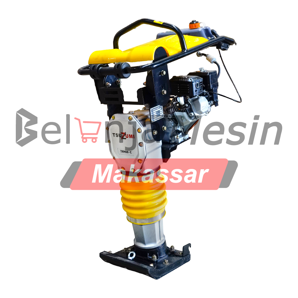 Mesin Pemadat Tanah 196cc OHV 4 Tak Stamper Kuda TRM88-E+Engine Honda GP160 TSUZUMI