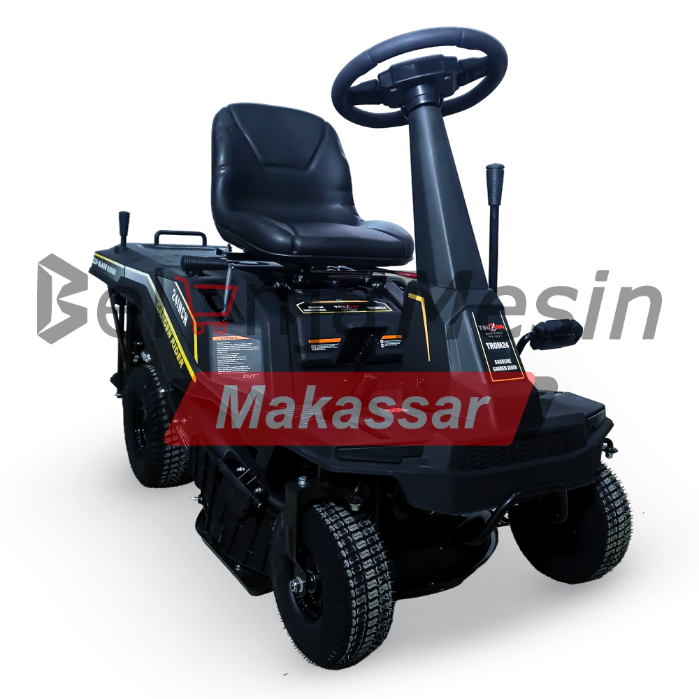 Mesin Pemotong Rumput Duduk Lawn Mower Ride On CVT 223cc TROM24 TSUZUMI - Image 2