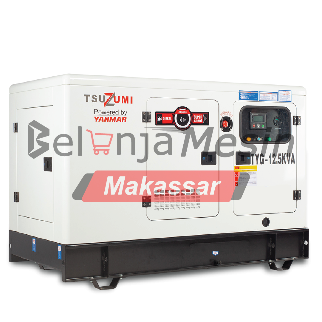 Genset Silent Diesel 12,5 KVA 10 KW 3 Silinder TYG 12,5 KVA Tsuzumi - Image 6