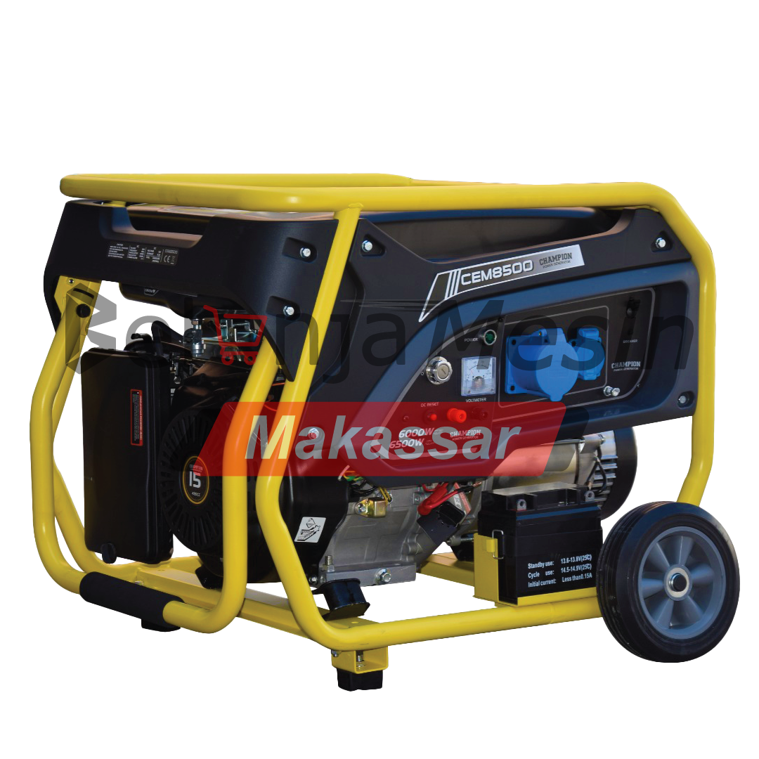 Genset Open Bensin 6 Kw 1 Phase CEM8500 Champion