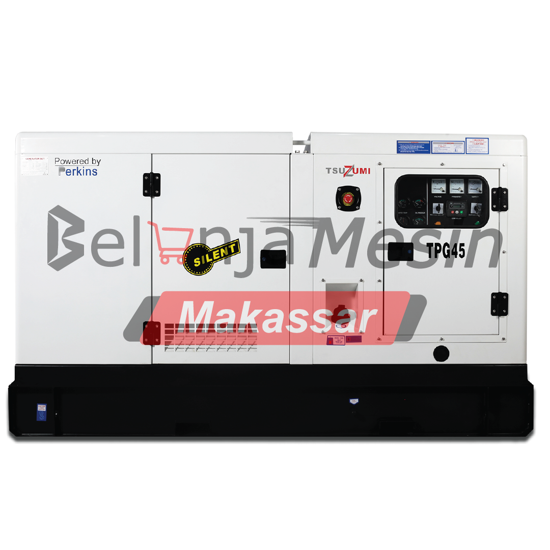 Genset Diesel Silent 45 KVA 36 KW TPG 45 KVA TSUZUMI
