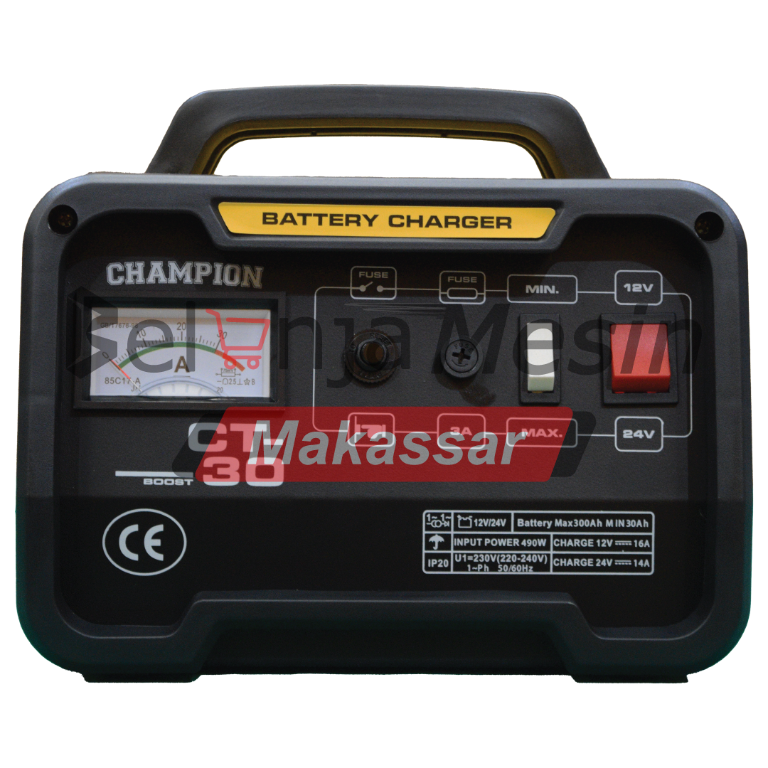 Charger Aki 30 Amper CT30A Champion
