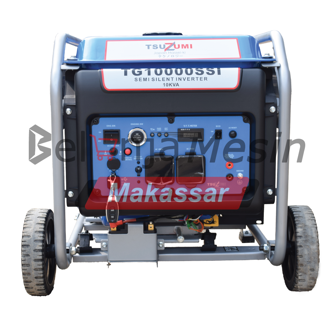Genset Semi Silent Inverter Bensin 10 kva 8000 watt TG10000SSI TSUZUMI